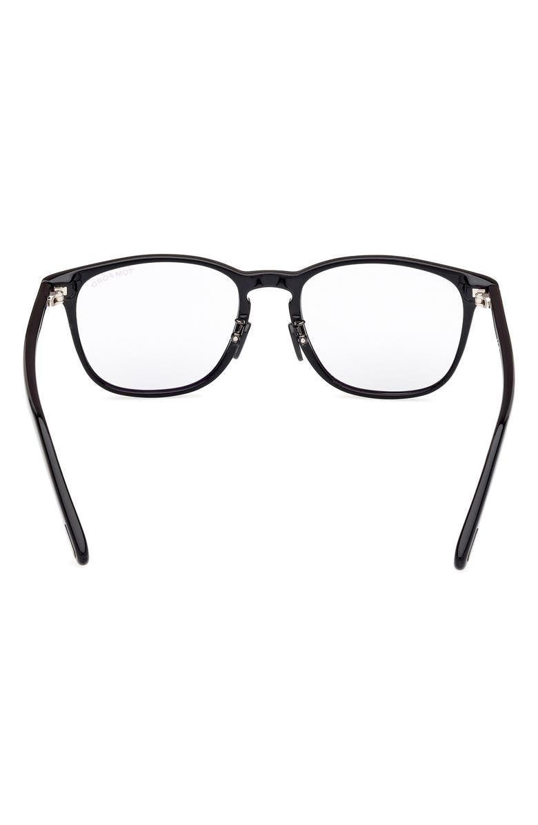 TOM FORD 52mm Round Optical Glasses, Alternate, color,