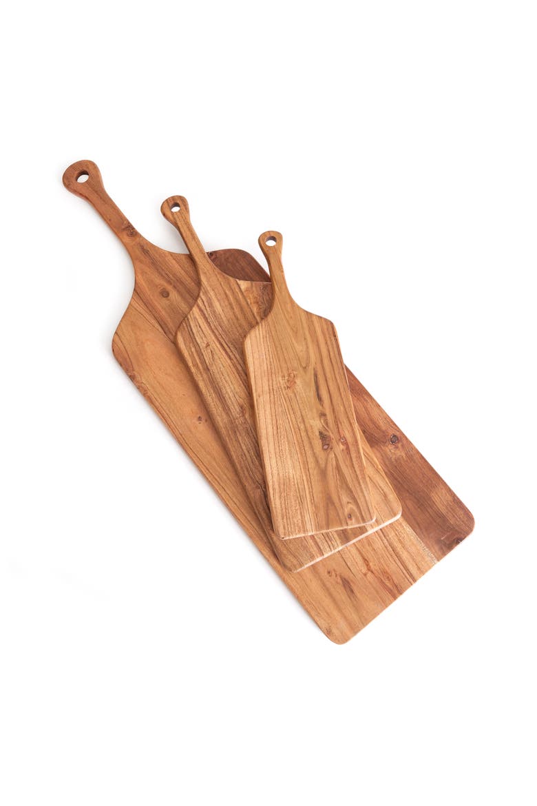 Carmella Serving Boards Set of 3, Main, color, Brown