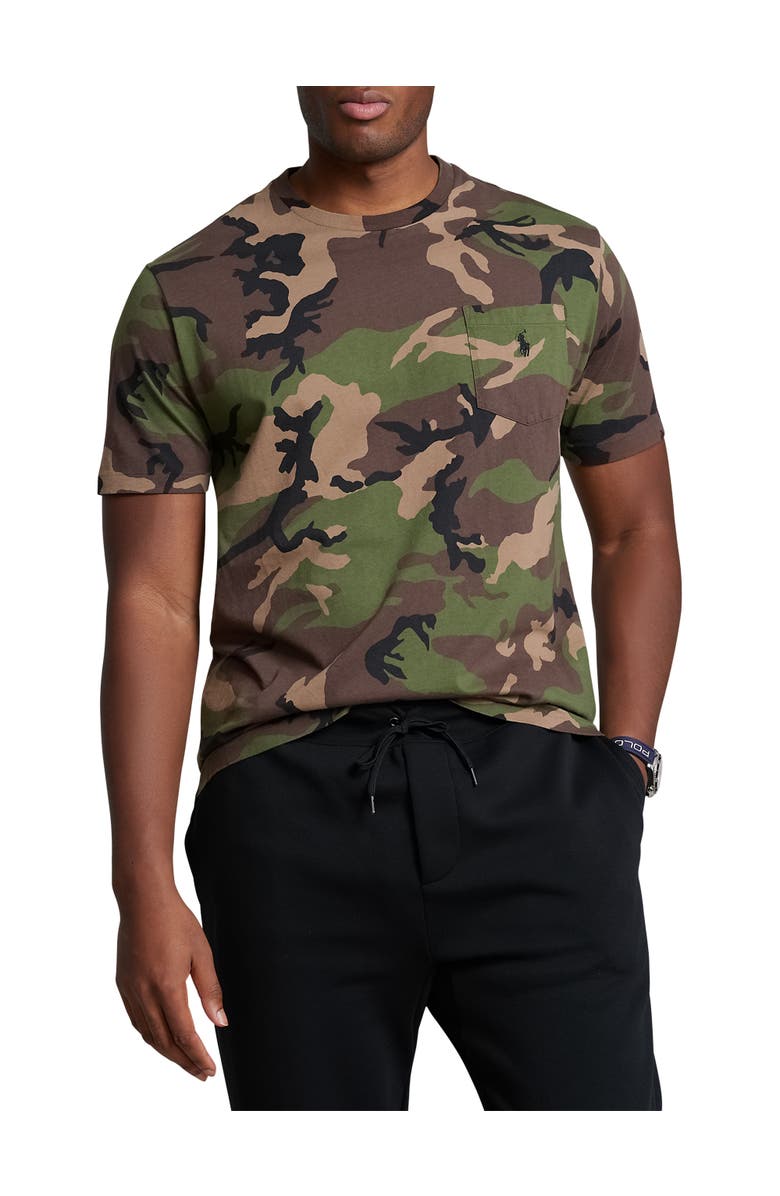 Polo Ralph Lauren Surplus Camo Pocket Tee, Main, color, 