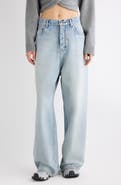 Balenciaga Distressed Baggy Fit Jeans