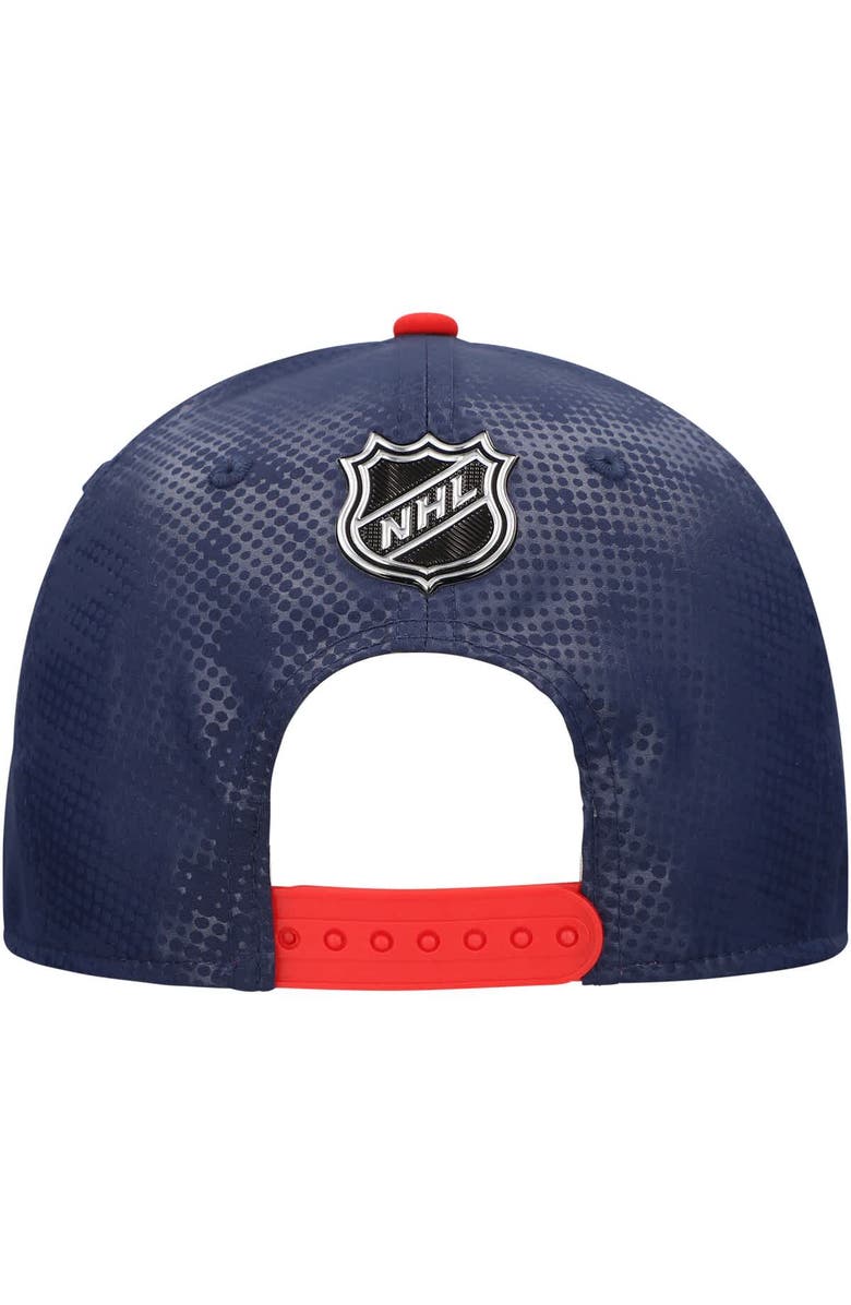 FANATICS Men's Fanatics  Navy Washington Capitals Authentic Pro Rink Snapback Hat, Alternate, color, Navy