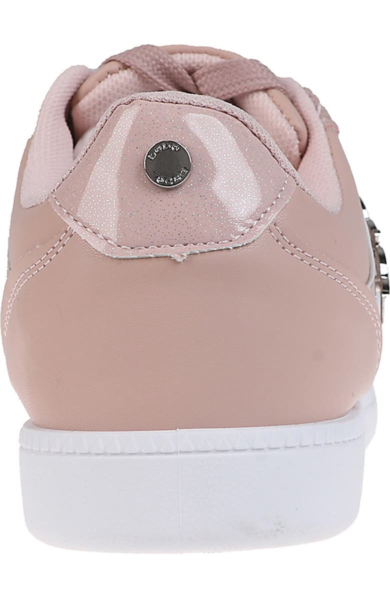 bebe Glitter Sneaker, Alternate, color, Blush