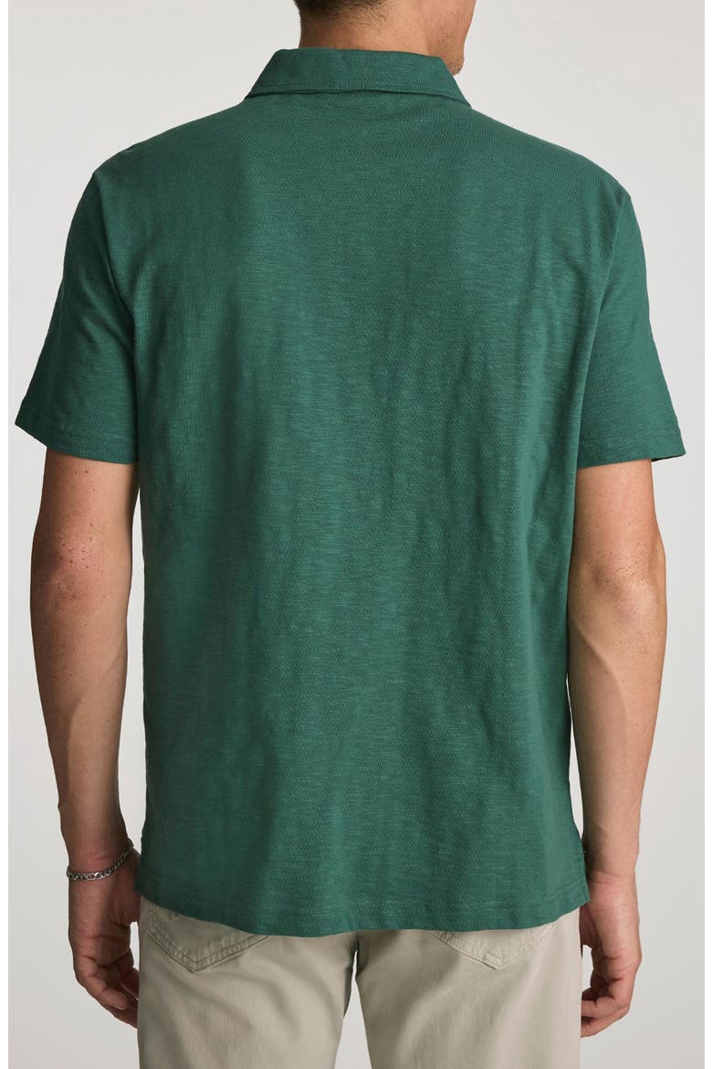 Slub Cotton Polo, Alternate, color, BISTRO GREEN