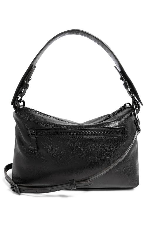 Aimee Kestenberg Ava Convertible Leather Shoulder Bag In Black