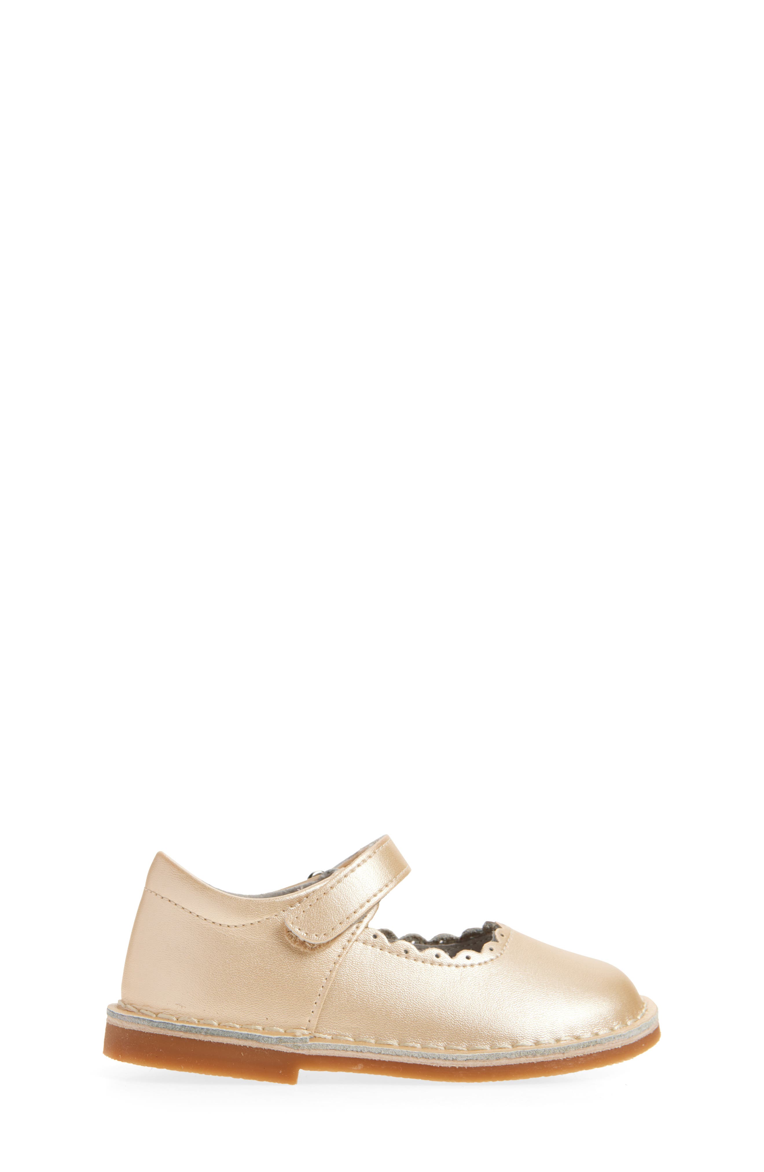 L'AMOUR Caitlin Scallop Mary Jane, Alternate, color, Champagne