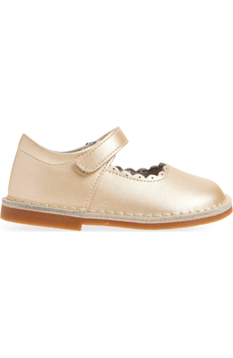 L'AMOUR Caitlin Scallop Mary Jane, Alternate, color, Champagne