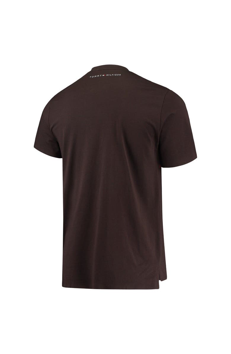Tommy Hilfiger Men's Tommy Hilfiger Brown Cleveland Browns The Travis T-Shirt, Alternate, color, Brown