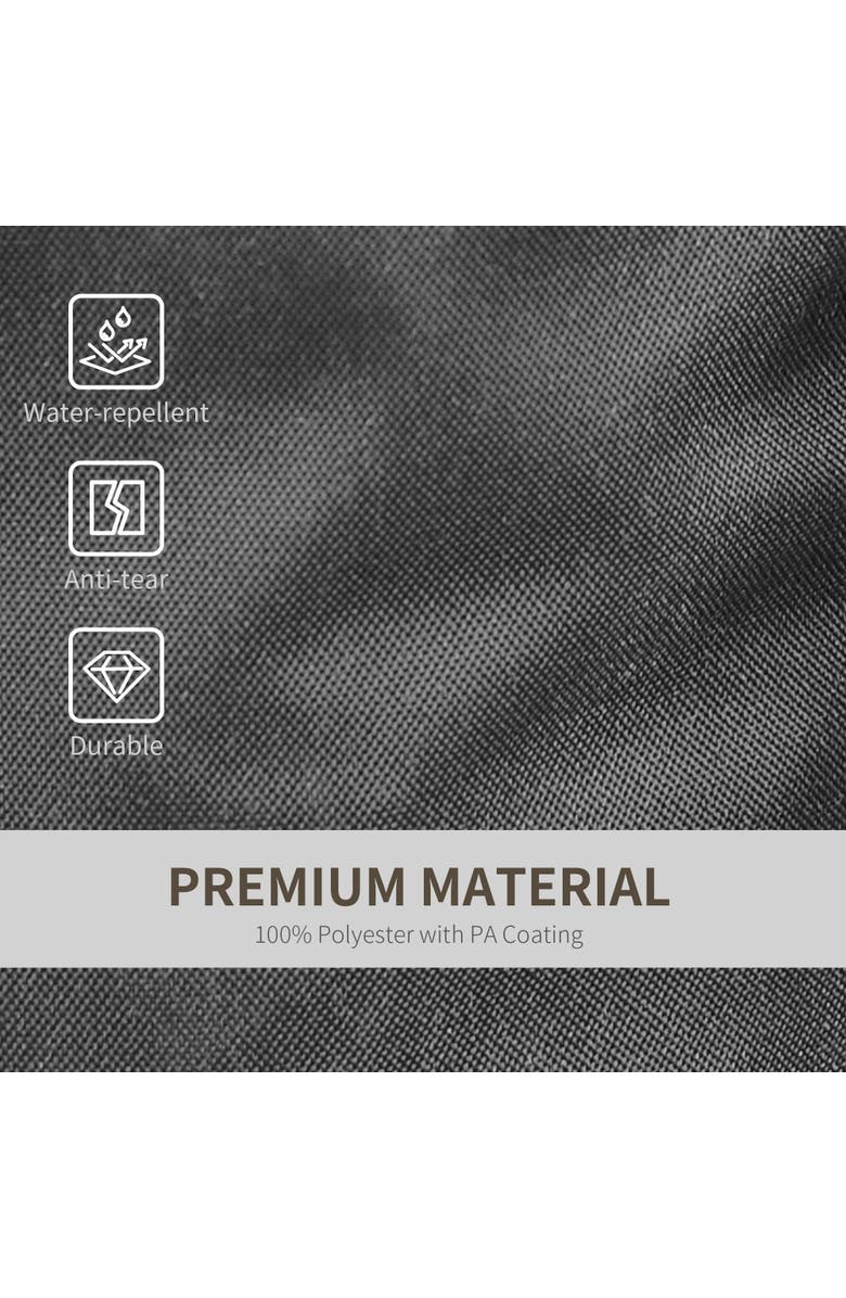 Outsunny Canopy Weights Bags, Alternate, color, Black