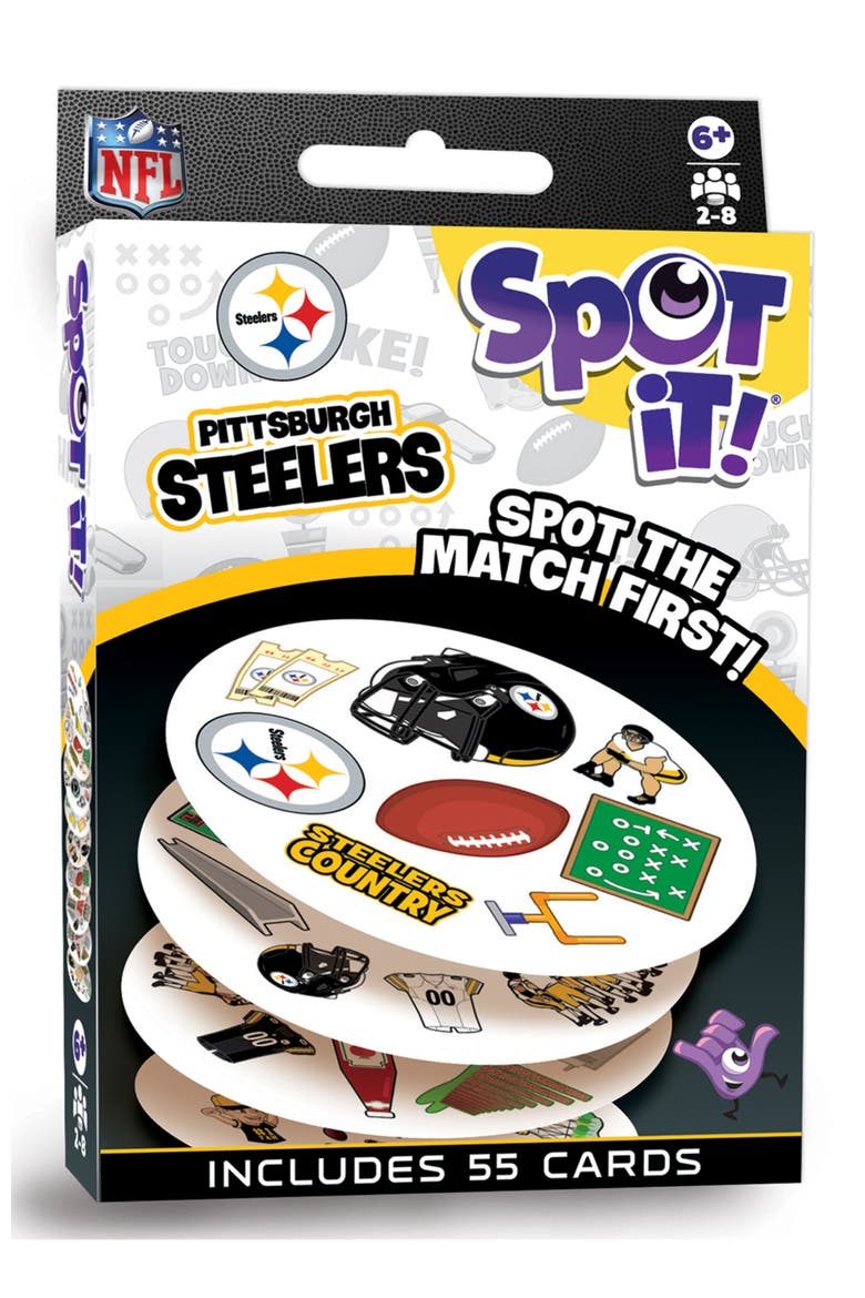 Pittsburgh Steelers Spot It! Card Game, Main, color, Multicolor