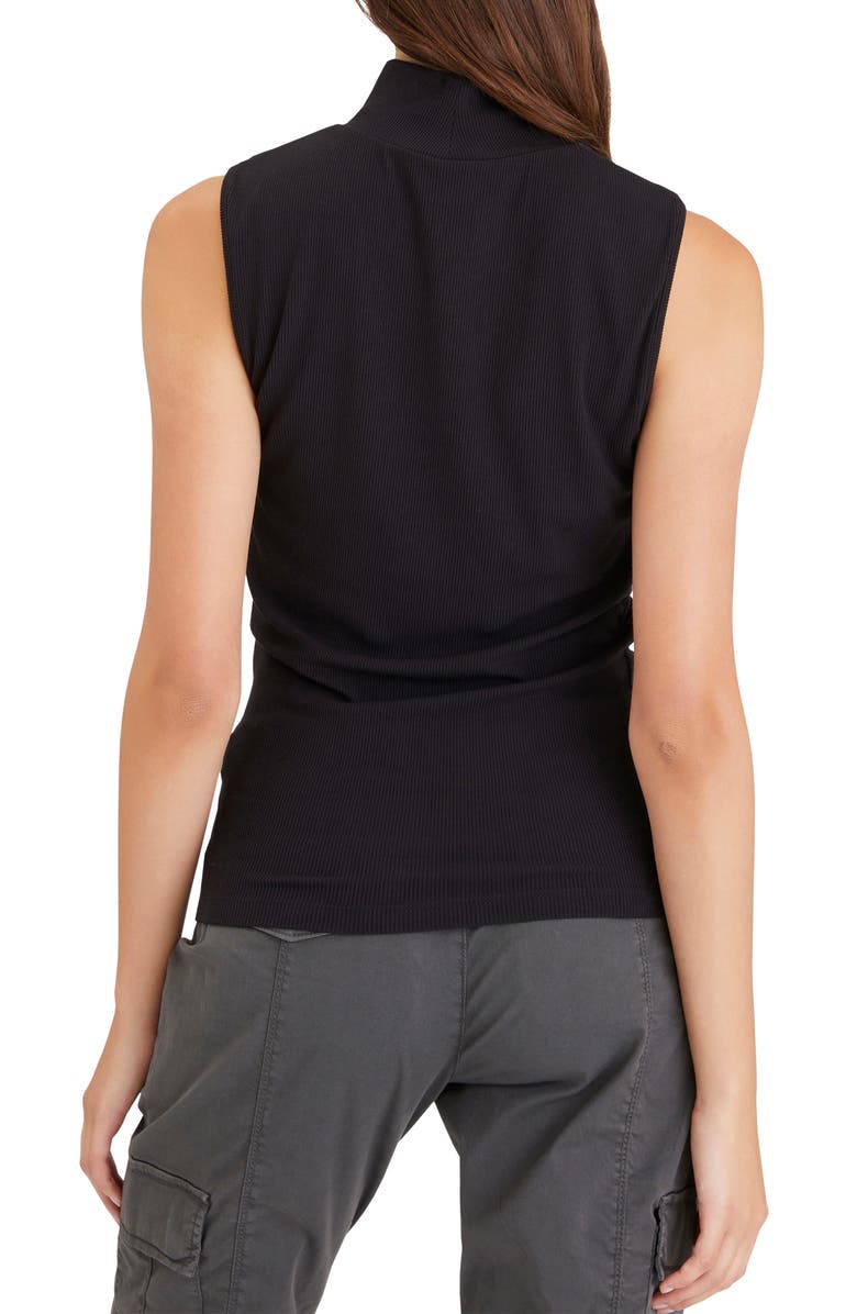 Sanctuary Essential Sleeveless Mock Neck Shirt, Alternate, color, 