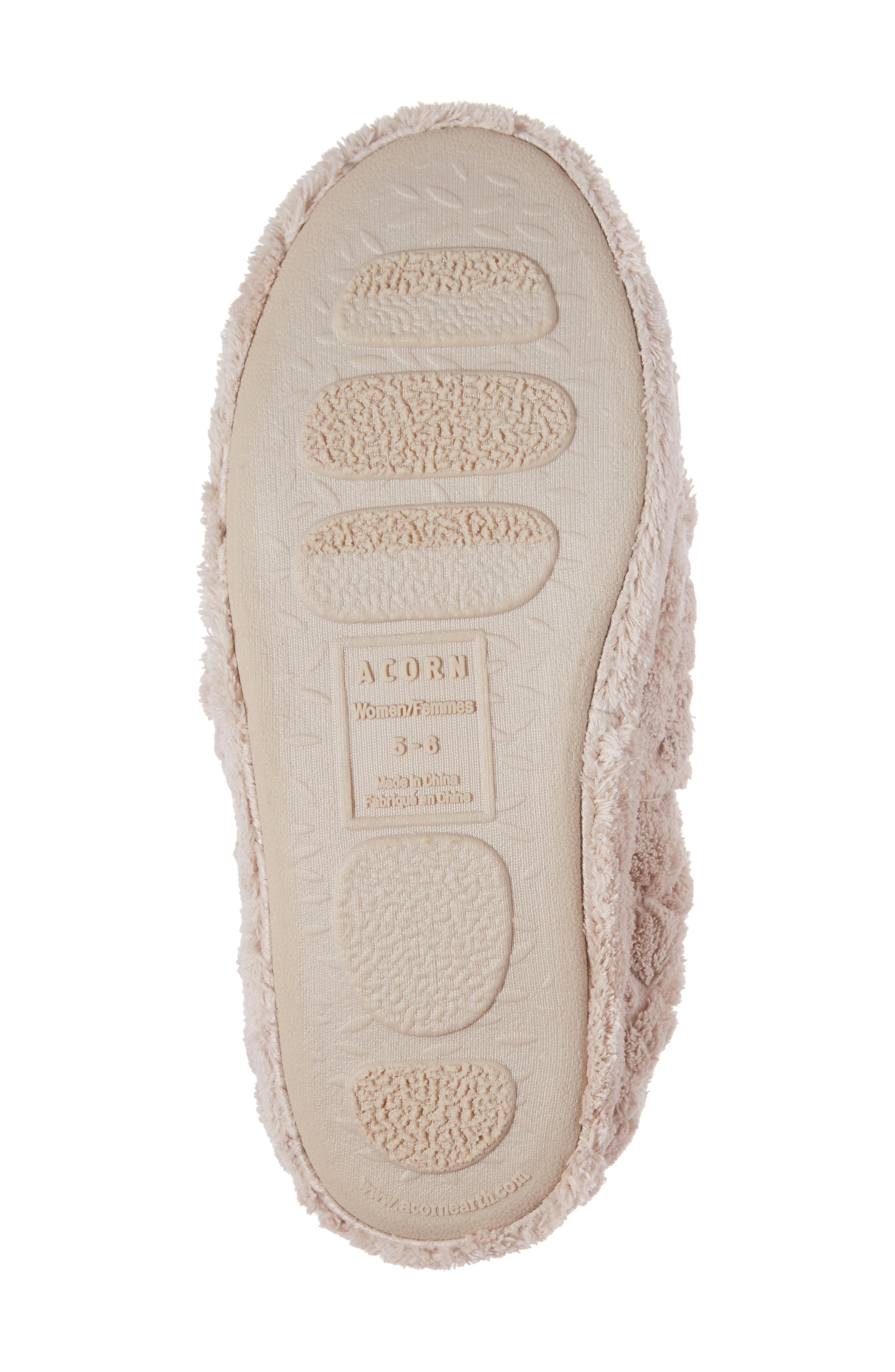 Acorn Spa Wrap Slipper, Alternate, color, 