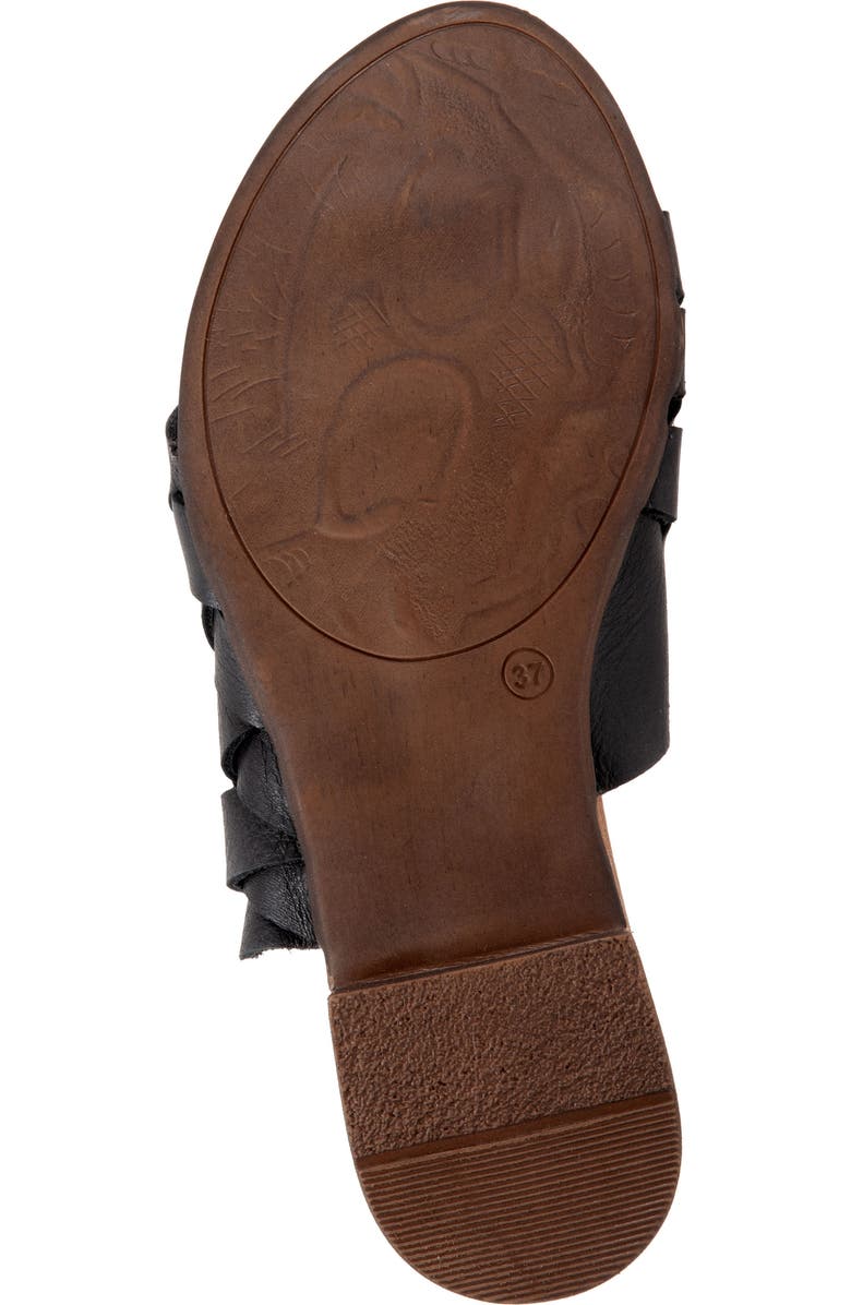 Bueno Tory Woven Slide Sandal, Alternate, color,