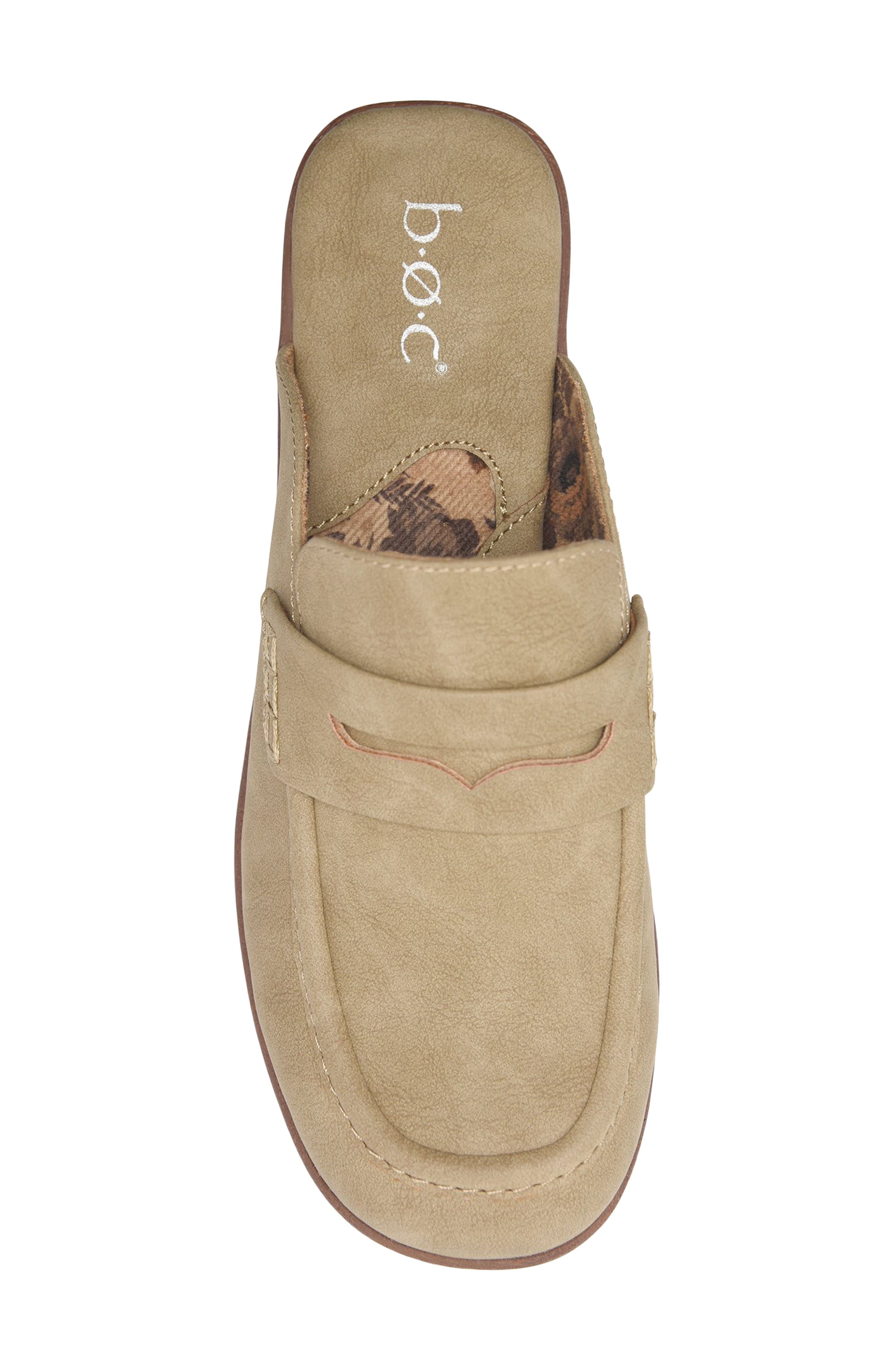 Amabella Faux Leather Mule, Alternate, color, LIGHT TAUPE NUBUCK