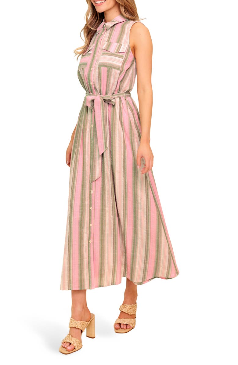 Belted Midi Shirtdress