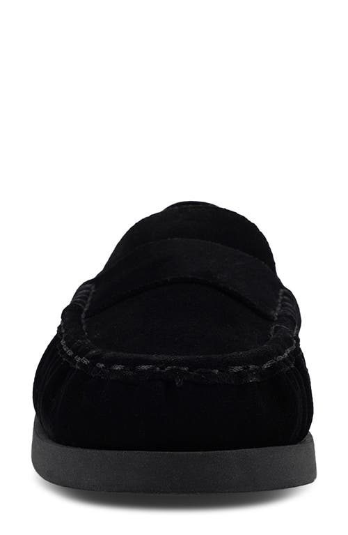 National Comfort Shivers Loafer In Black Suede
