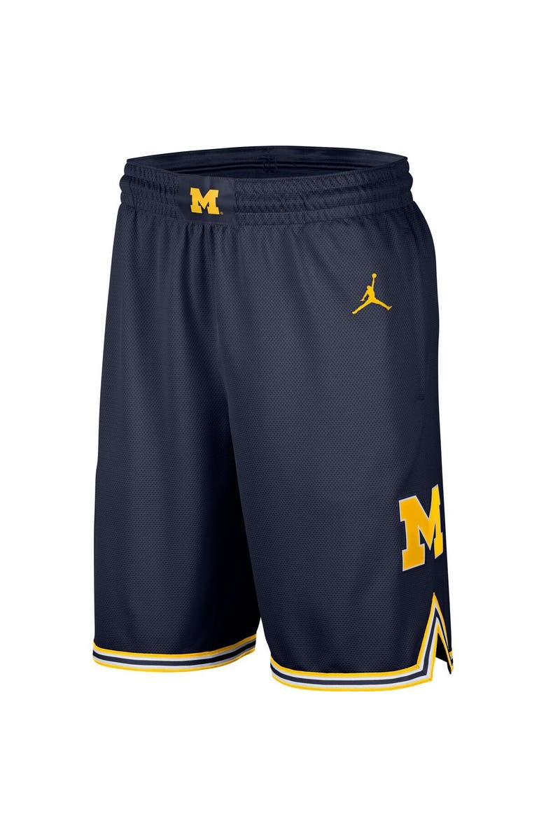 Jordan Brand Men's Jordan Brand Navy Michigan Wolverines Limited Basketball Shorts, Alternate, color, Navy
