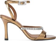 Kurt Geiger London Crystal Ankle Strap Sandal