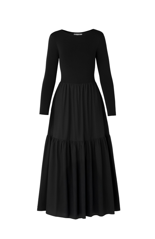 By Tess Collection Lany Dress In Black
