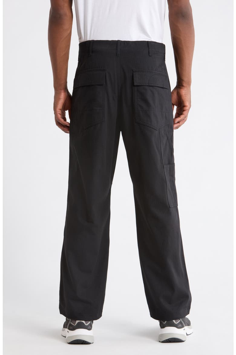 Takibi Herringbone Pants, Alternate, color, BLACK