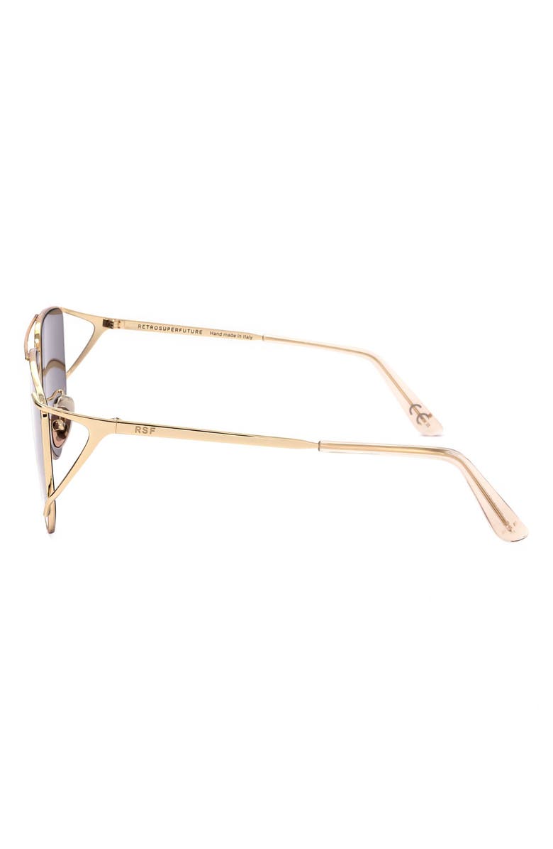 SUPER by RETROSUPERFUTURE<sup>®</sup> 64mm Rectangle Sunglasses, Alternate, color, Gold