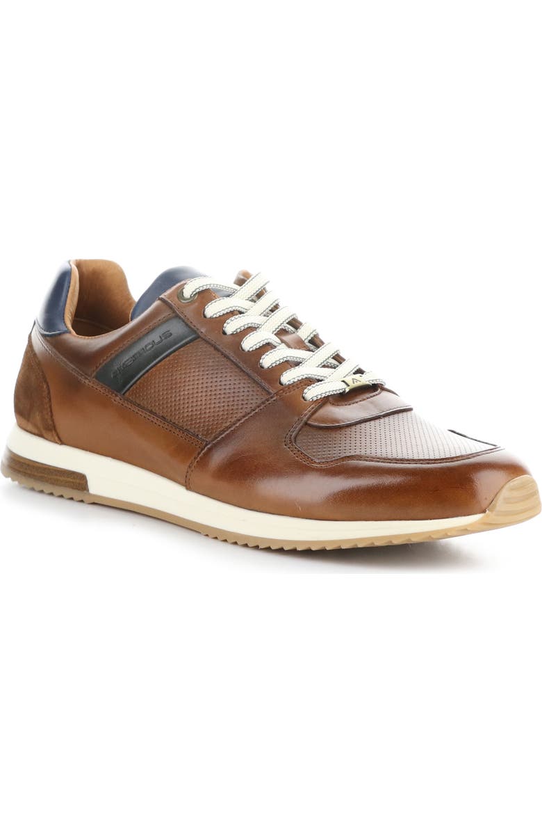 Ambitious 11240 Perforated Sneaker, Main, color, Cognac Leather