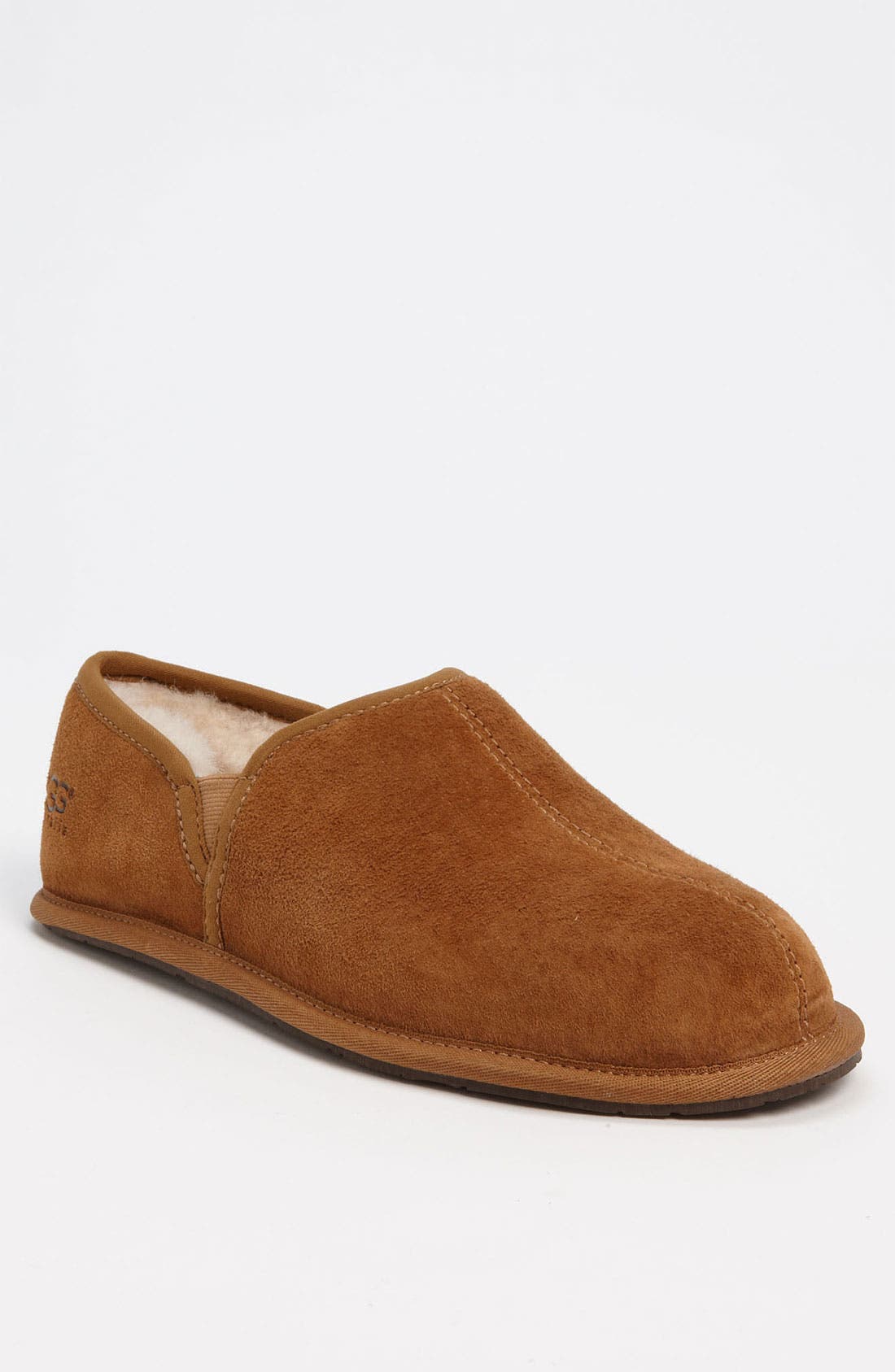 'Scuff Romeo II' Slipper, Main, color, CHESTNUT