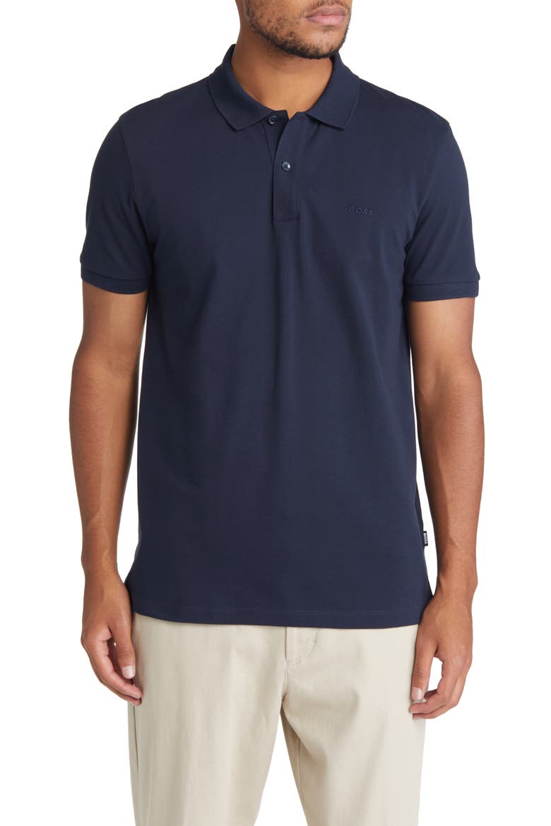 Pallas Cotton Polo, Main, color, DARK BLUE