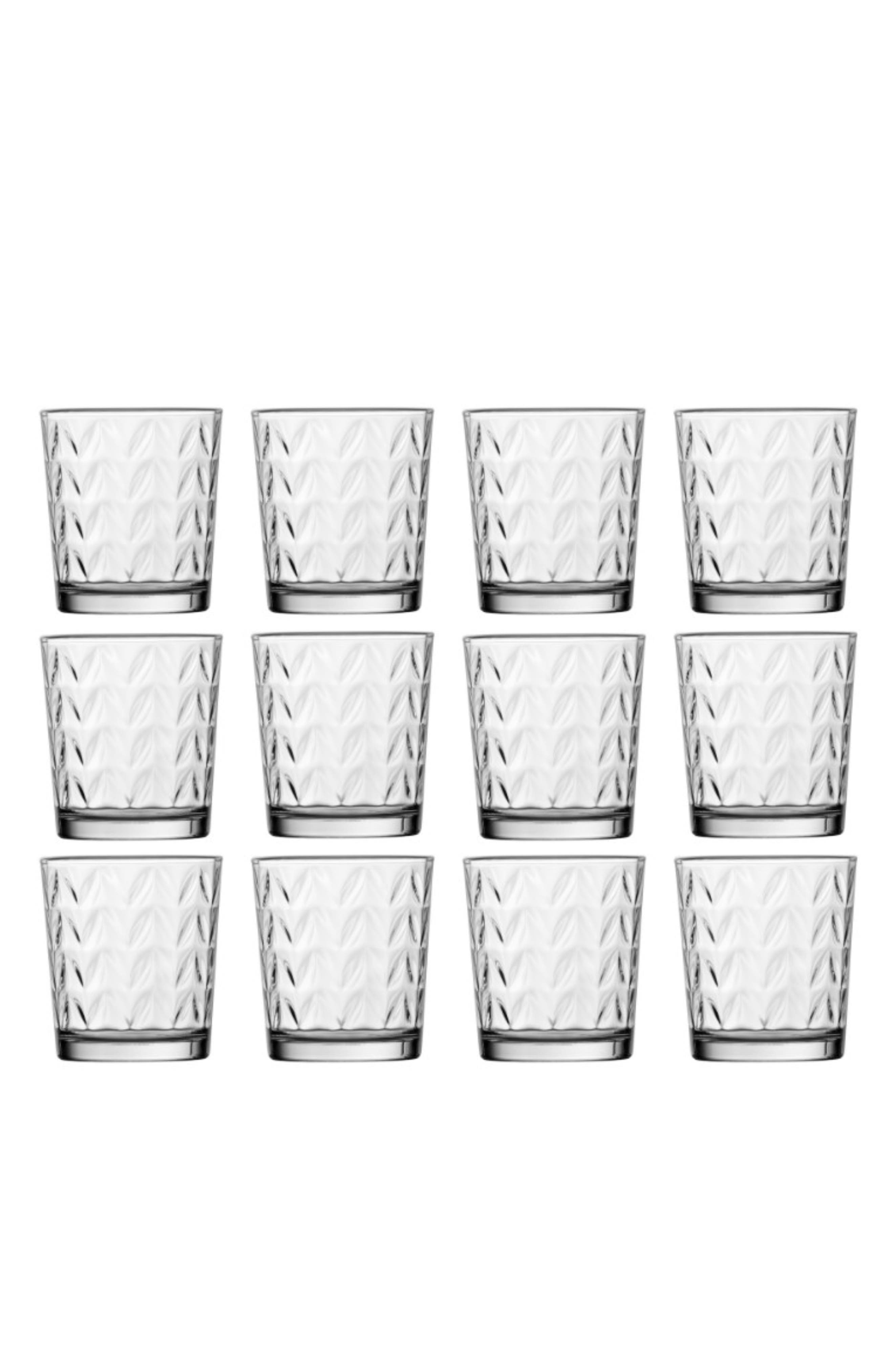 Fortessa Ornamento Olivio Set of 12 Tumbler Glasses