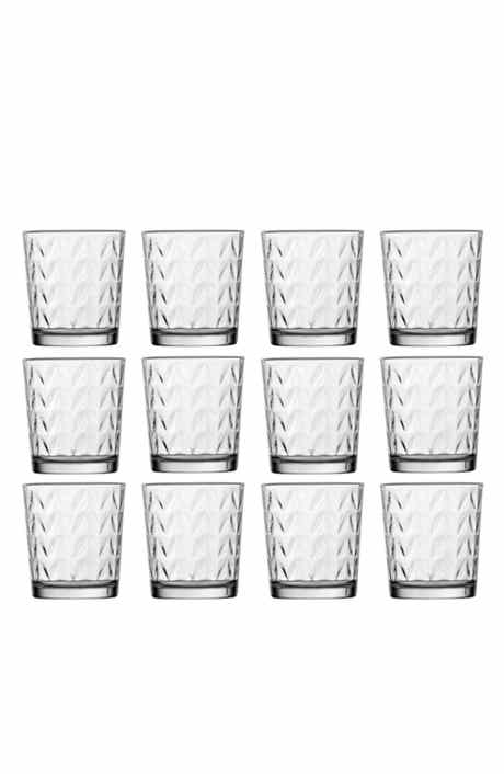 Fortessa Ornamento Olivio Set of 12 Tumbler Glasses