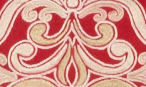 Alice And Olivia Cece Embroidered Top In Red