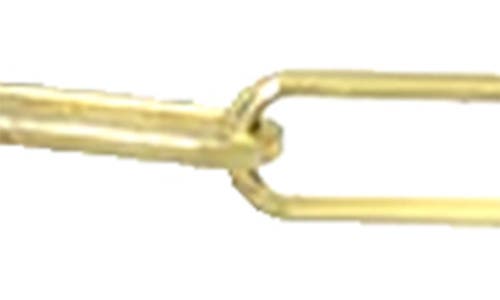 Zoe Lev Paper Clip Chain Bracelet In Gold