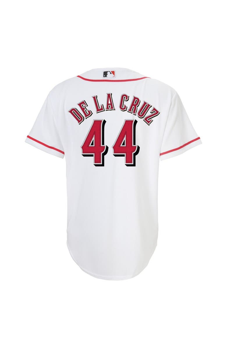 Nike Toddler Nike Elly De La Cruz White Cincinnati Reds Home Replica Jersey, Alternate, color, 