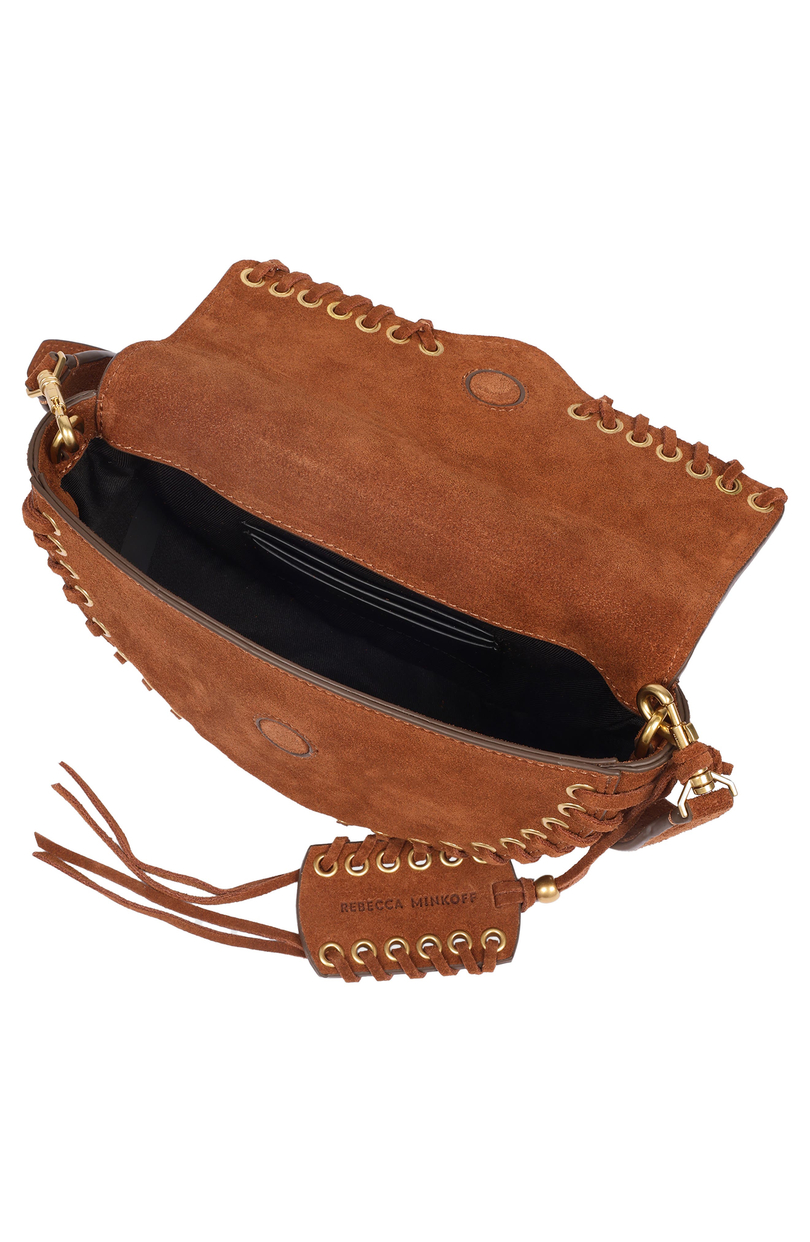 Mason Leather Crossbody Bag, Alternate, color, COGNAC