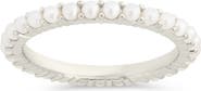 Sterling Forever Gianna Cultured Pearl Ring