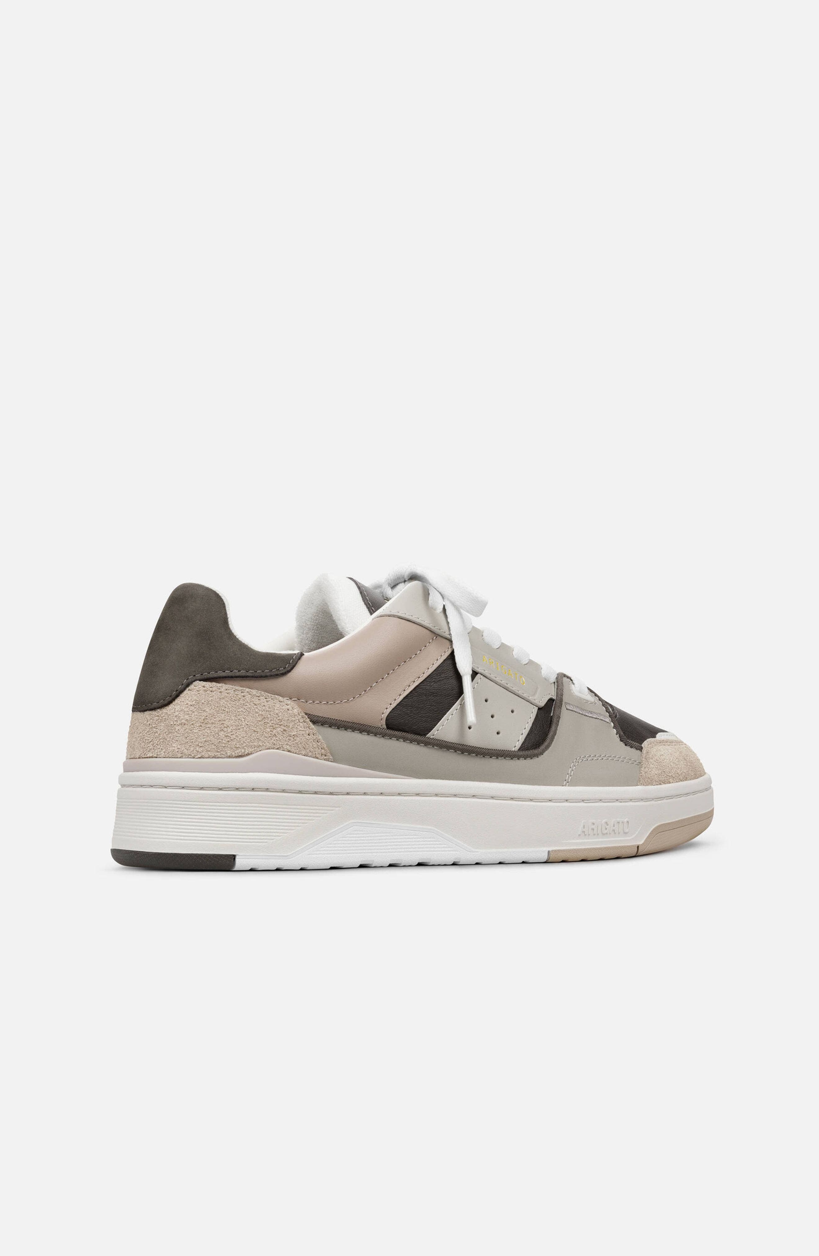 Axel Arigato Clay Sneaker, Alternate, color, Beige/Dark Brown