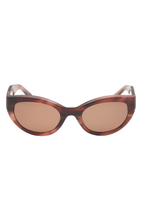 52mm Cat Eye Sunglasses