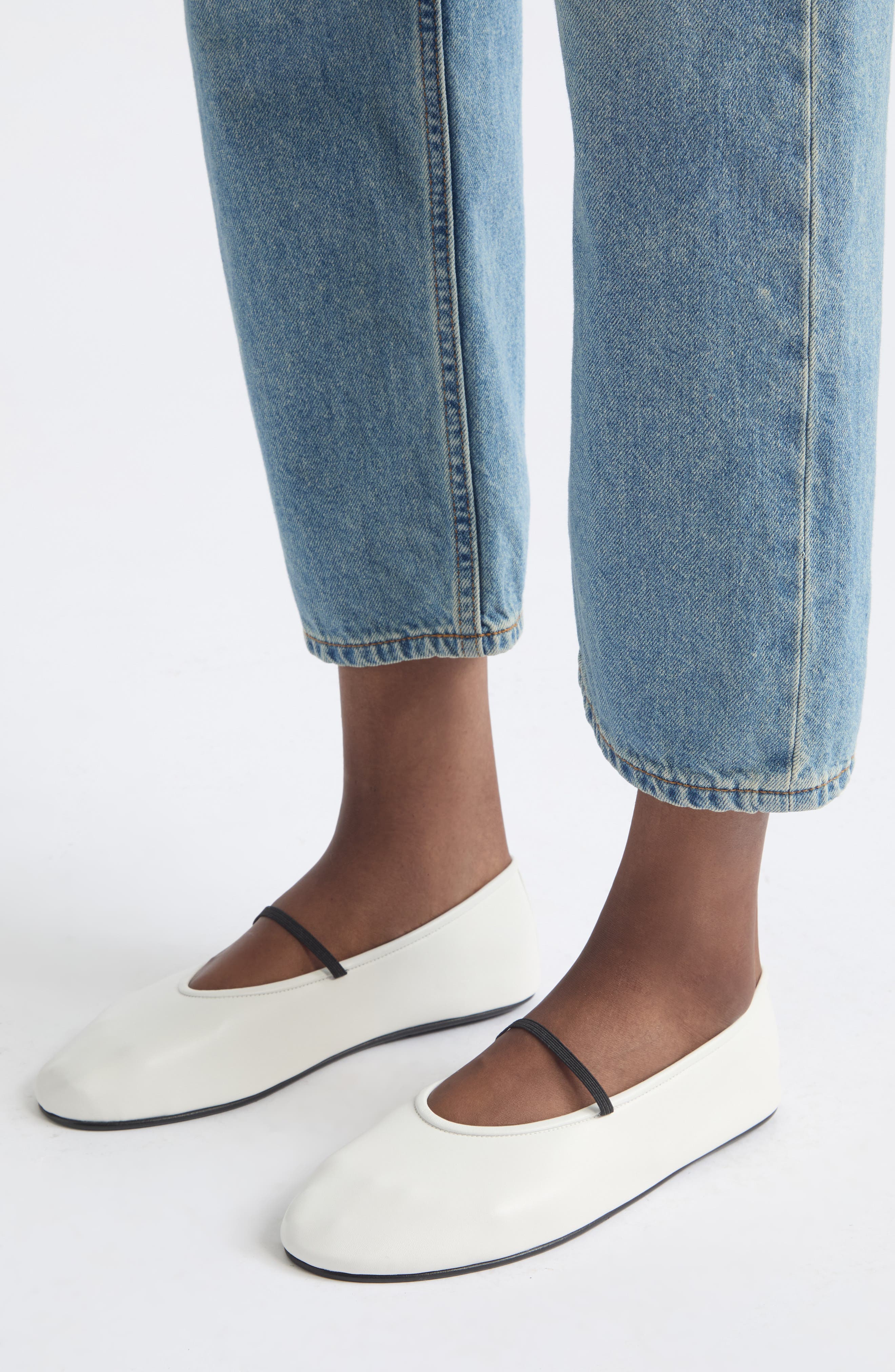 Ballet Flat, Alternate, color, MILK