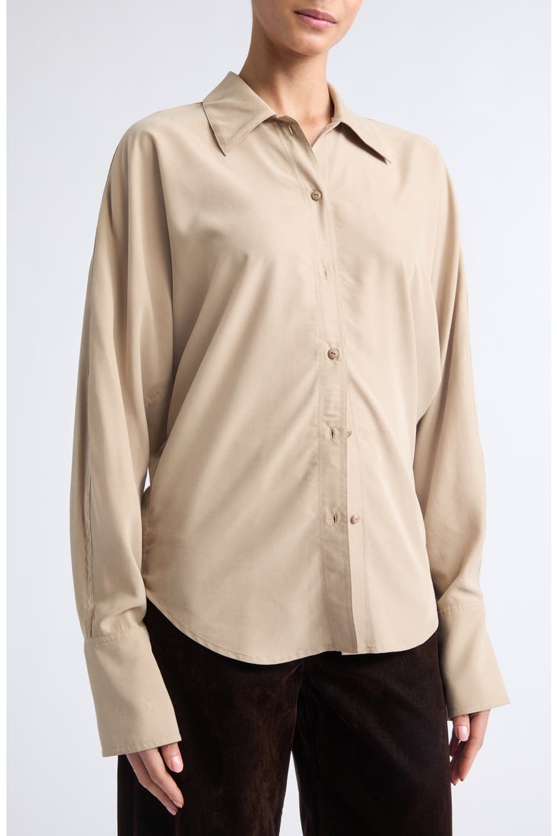 Ridge Long Sleeve Shirt, Alternate, color, FAWN