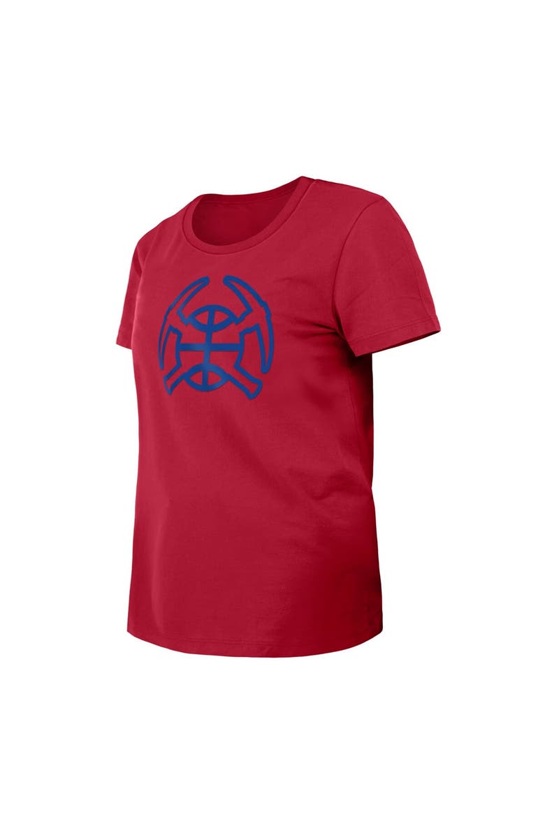 New Era Women's New Era Red Denver Nuggets 2023/24 City Edition T-Shirt, Alternate, color, 