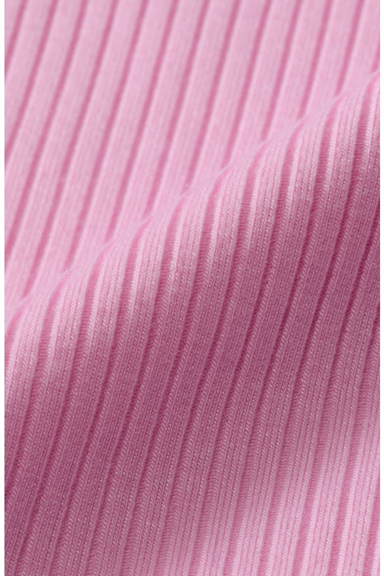 Chill Rib Knit Pants, Alternate, color, 621 PINK RISE/WHITE