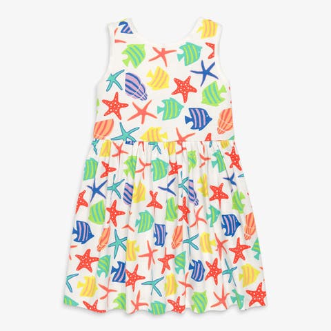 Kids Tiered Tank Dress In Seasonal Prints (Toddler, Little Kid, Big Kid)
