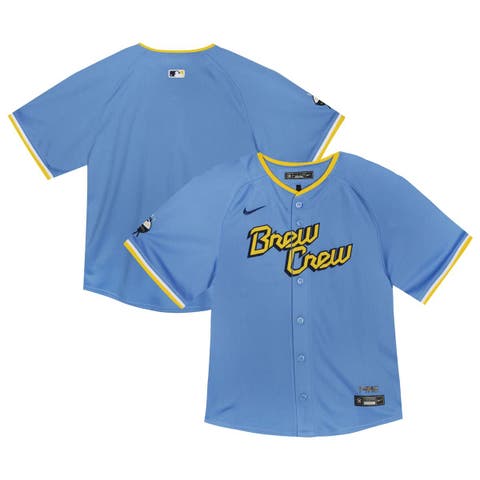 Toddler Nike  Blue Milwaukee Brewers City Connect Team Limited Jersey
