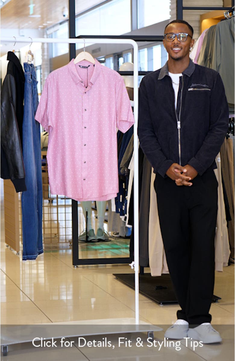 Early Check In Cotton Button-Up Shirt, sales video thumbnail