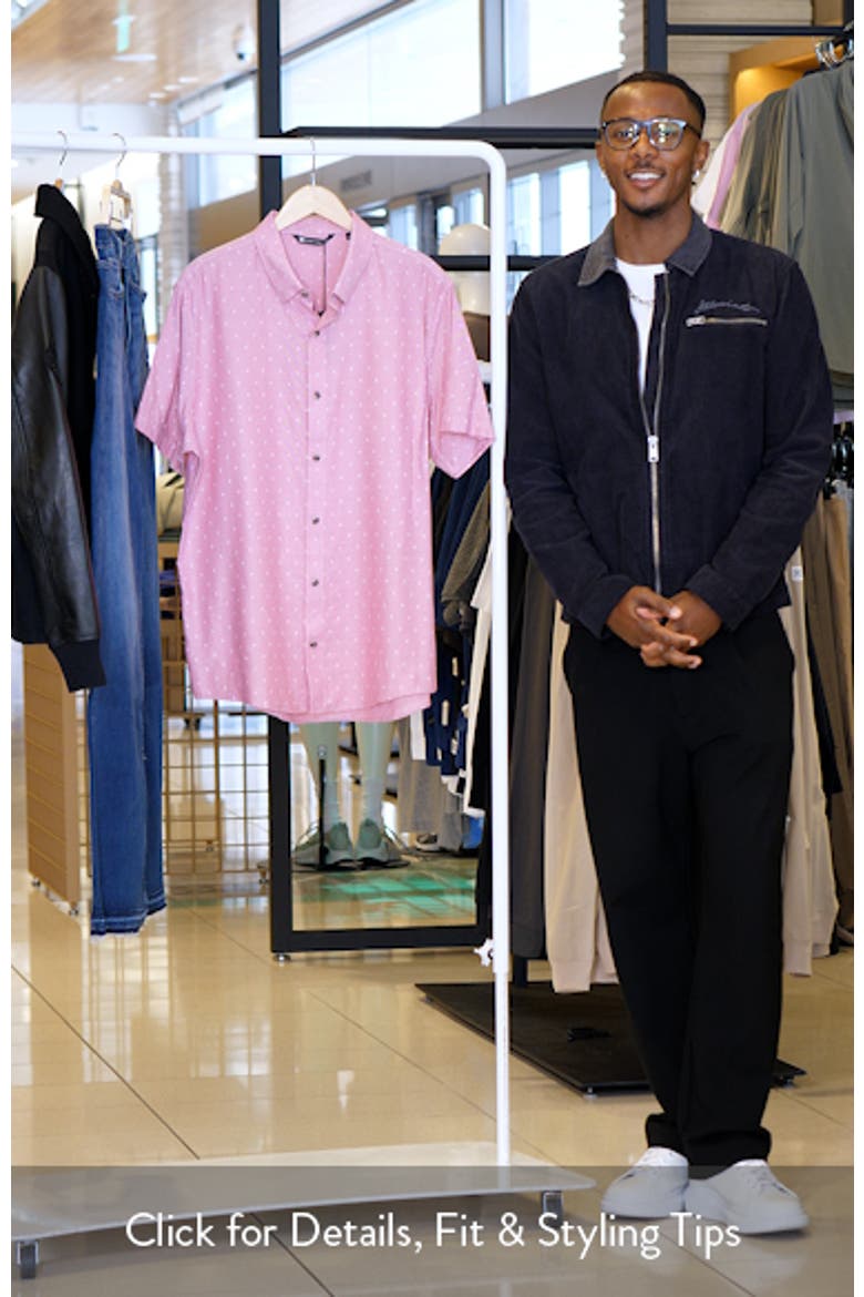 Early Check In Cotton Button-Up Shirt video