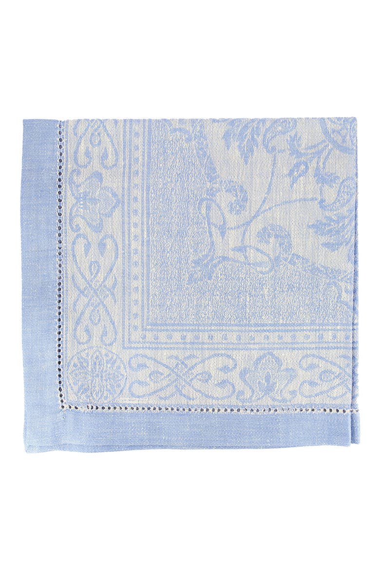 Linen Astra Napkins - Set of 6, Alternate, color, LIGHT BLUE
