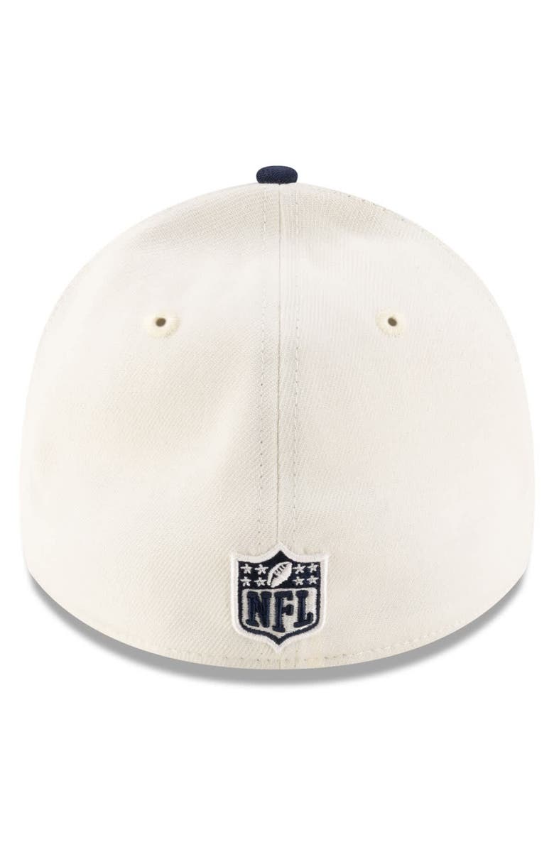 New Era Men's New Era  Cream/College Navy Seattle Seahawks 2025 NFL Draft 39THIRTY Flex Hat, Alternate, color, Cream