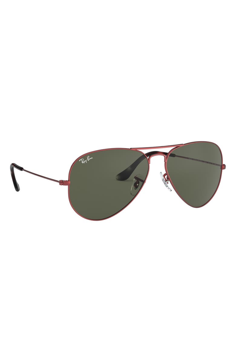 Ray-Ban 62mm Aviator Sunglasses, Alternate, color, 
