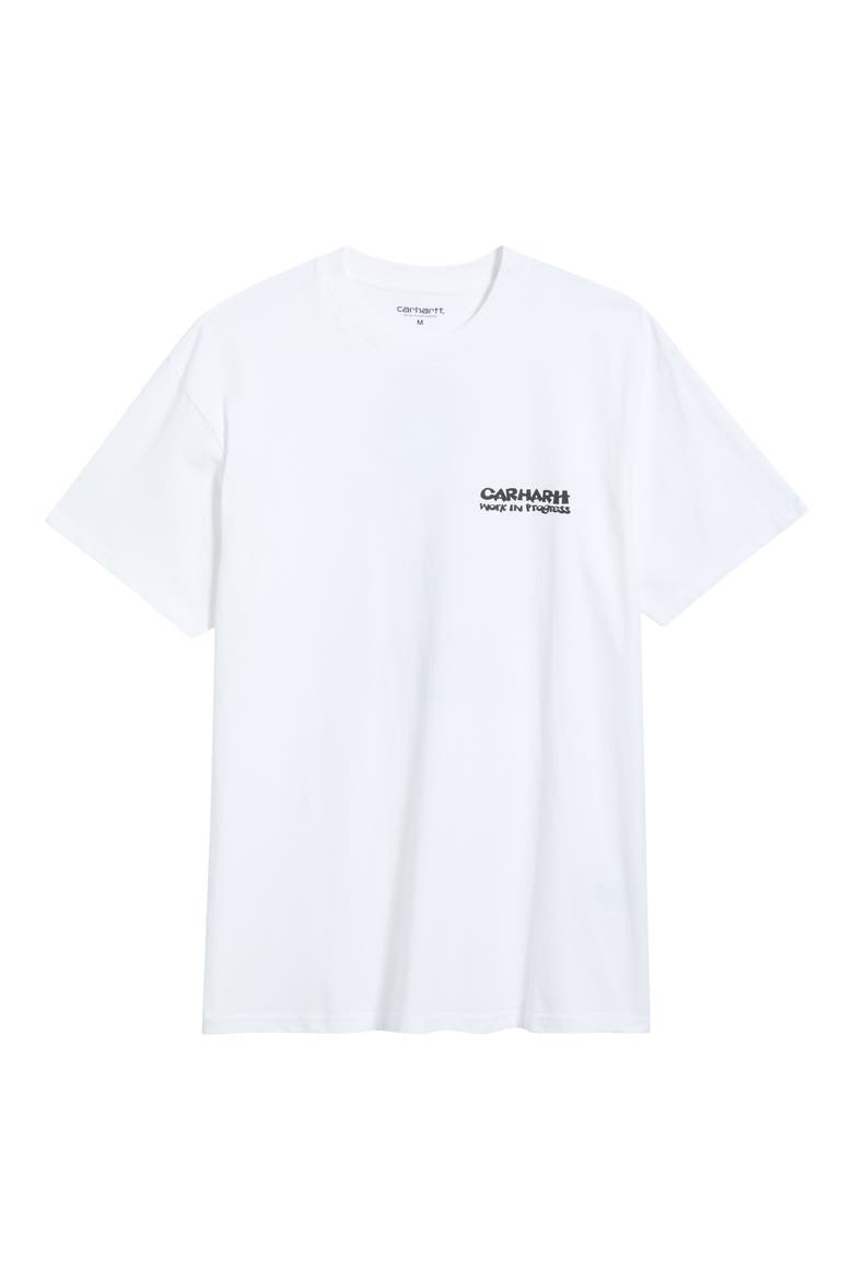 Cubist Organic Cotton Graphic Jersey T-Shirt, Alternate, color, WHITE