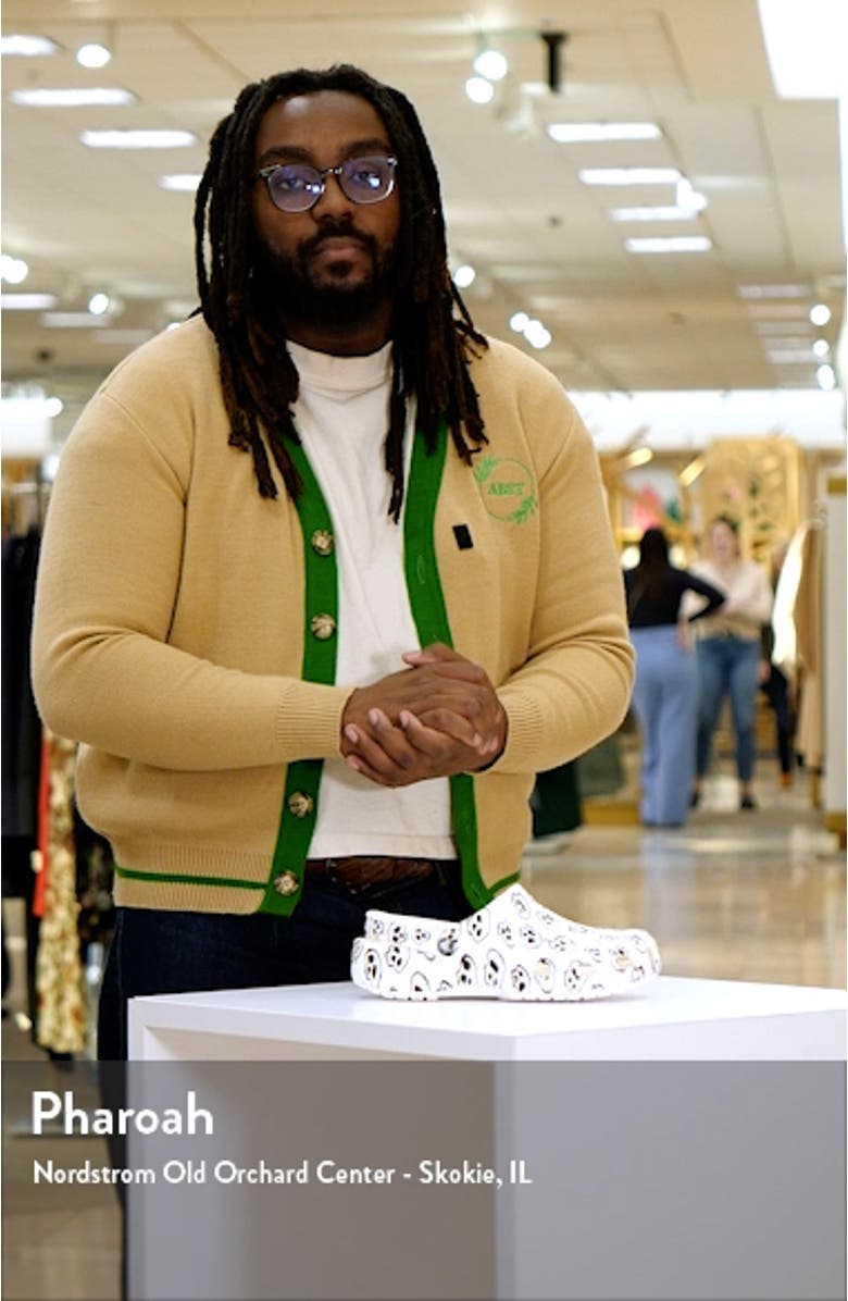 Classic Skull Print Clog, sales video thumbnail