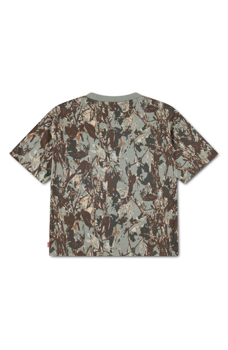 Levi's Kids' Tree Camo T-Shirt, Alternate, color, Sea Spray